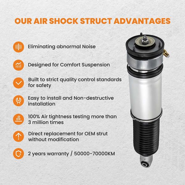 Car Rear Shock Absorber for BMW 7-Series(E65 & E66 Chassis)Without Electronic Damping Control(EDC)