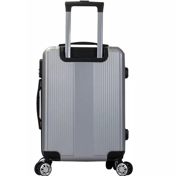 PP Aluminum Trolley Travel Luggage Sets Suitcase On Wheels 20 Inch Waterproof Hard Case