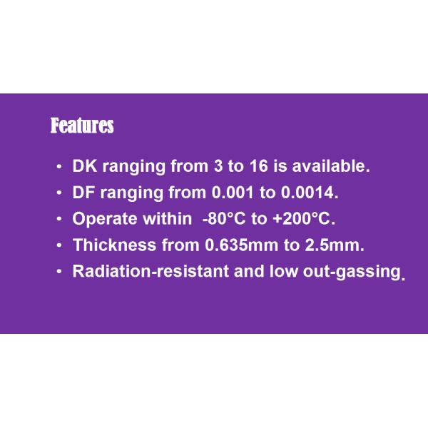 Wangling's TF laminates are a composite of microwave built for Single Sided, Double Sided PCB, Multilayer PCB, Hybrid PCB