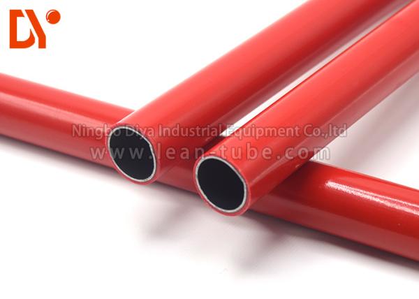 O plástico colorido revestiu o tubo de aço, tubo de aço laminado superfície do PE