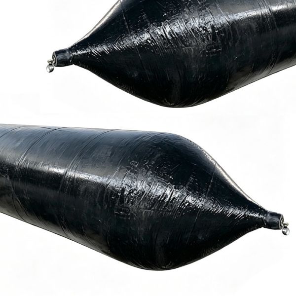 Low Rolling Friction Reinforced End Sealing Uniform Force Distribution Ship Launching Balloon Marine Airbag