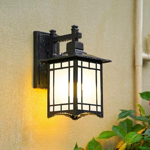 Aluminum Glass Led Wall Lamp 420*240MM E27 220V 380*290*250mm
