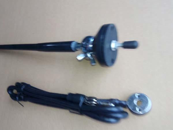 Adjusted ​Angle General Truck Radio Antenna Single Section Conductive Rubber Mast