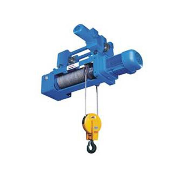 220V Electric Wire Rope Pulling Hoist 1 Ton For Warehouses