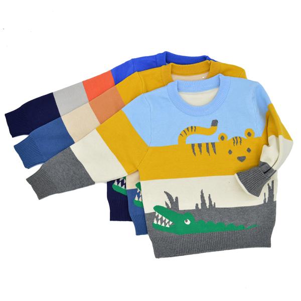 Дети милое XS к свитеру 30% хлопок 70% полиэстер Knitwear печати XXXXL животному