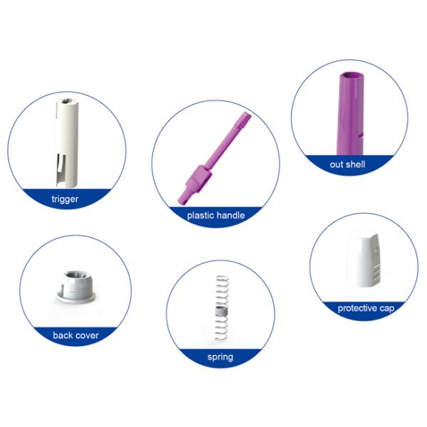 Lancettes de sécurité à aiguille rétractable automatique