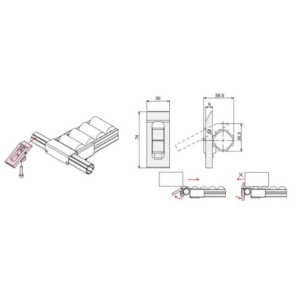 Трубопровод легкого собрания алюминиевый соединяет Сандбластинг АЛ-45 для соединителя алюминиевого сплава