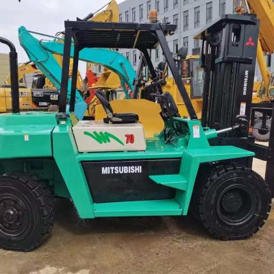 Mitsubishi FD70 Usado em empilhadeira de 7 toneladas Máquinas de empilhadeira de caminhão japonês