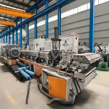 Water-Cooled Plastic Extrusion Machine for Maximum Production Output 33 1 Screw Length