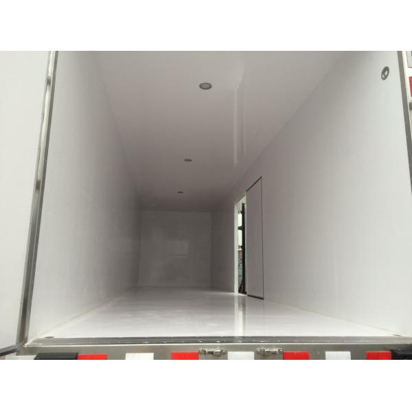 A7 Refrigerator Van Fiberglass Sandwich Panels Box Truck 30T for fish transport ISO / CCC / BV