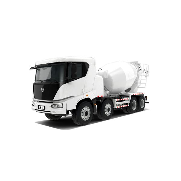 BYD Cement Mixer Truck Charging Version 12m3 Tank Volume