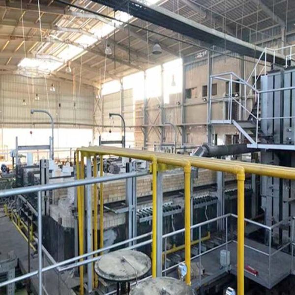 ODM OEM End Fired Furnace 100T Automotive Glass Melting Equipment