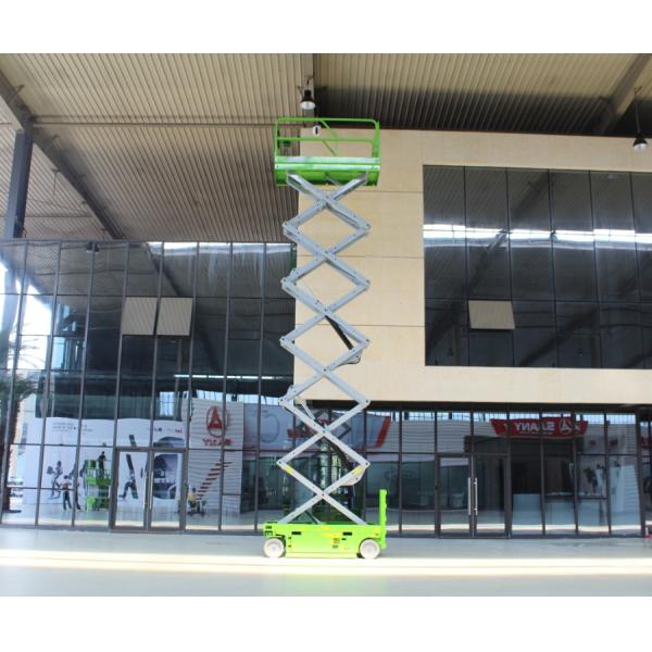 CE 12m self propelled scissor lift with 320kg capacity for sale
