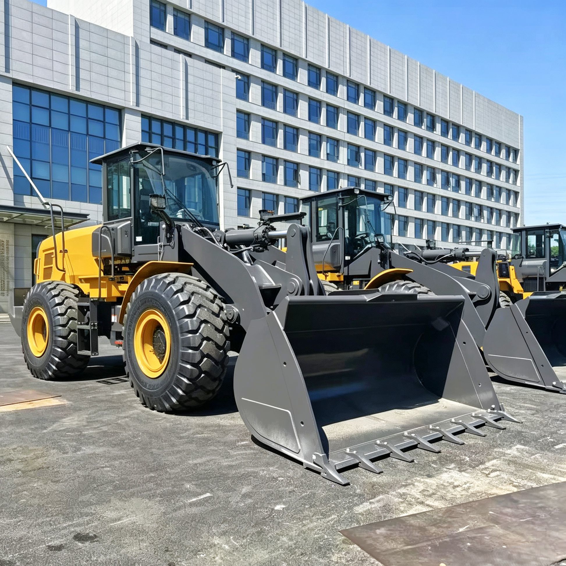 5.5 Ton Diesel Front End Loader XC958 Wheel Loader for Material Handling and Earthmoving
