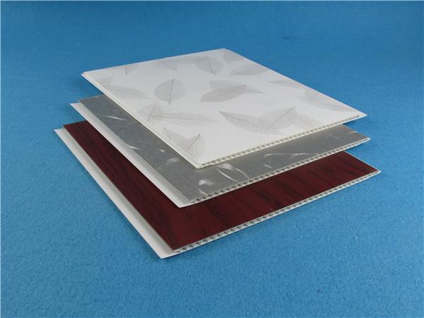 Heat Insulation Decorative Ceiling Panels For Kitchen / PVC Wall Plate