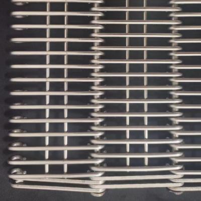 Stainless Steel EyeLink Wire Mesh Conveyor Belts For Food Washing Conveyor Industry