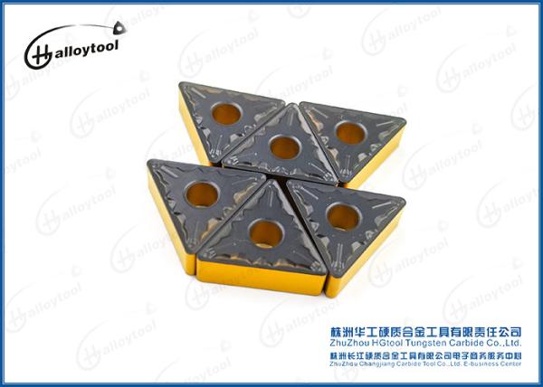 TNMG160408 CNC Turning Tool Holder / Round Tungsten Carbide Inserts