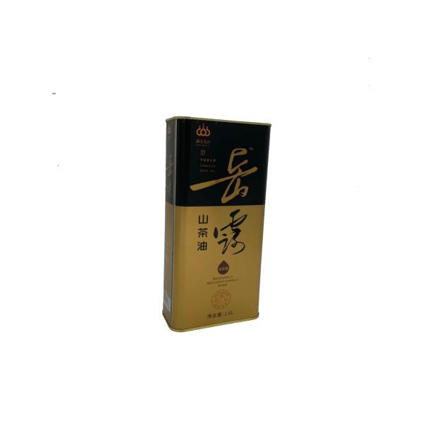DADI 1.8L Olive Oil Packaging Food Oil Can in Olive Oil Color Rectangular Metal Square Imported Plastic Spout