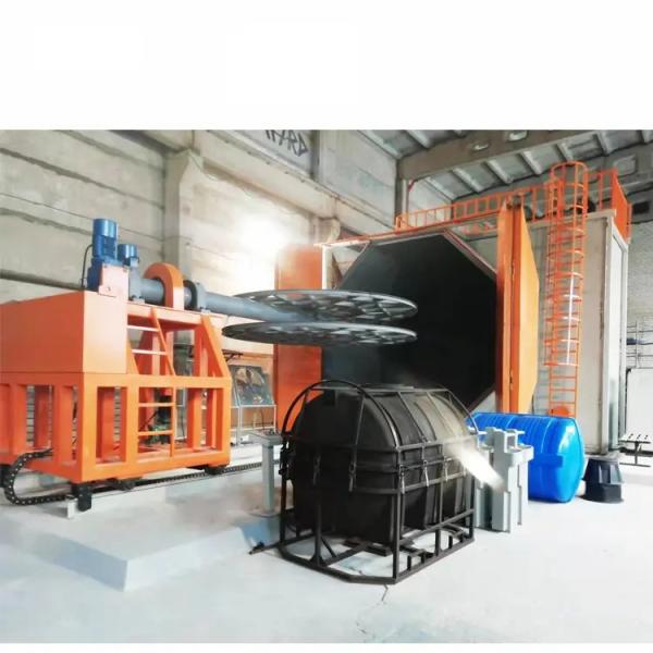 Aluminum Or Stainless Steel Mold Material Rotary Molding Machine