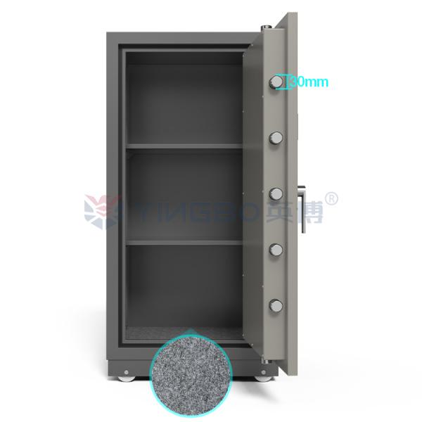 Double Keys Lock Fire Resistant Safe Box Best Fire Proof Safe With High Quality
