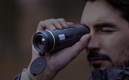 Produto de visão de imagem térmica da Série MILE 2 com tela de 800 × 600 e duração da bateria de 8,5h