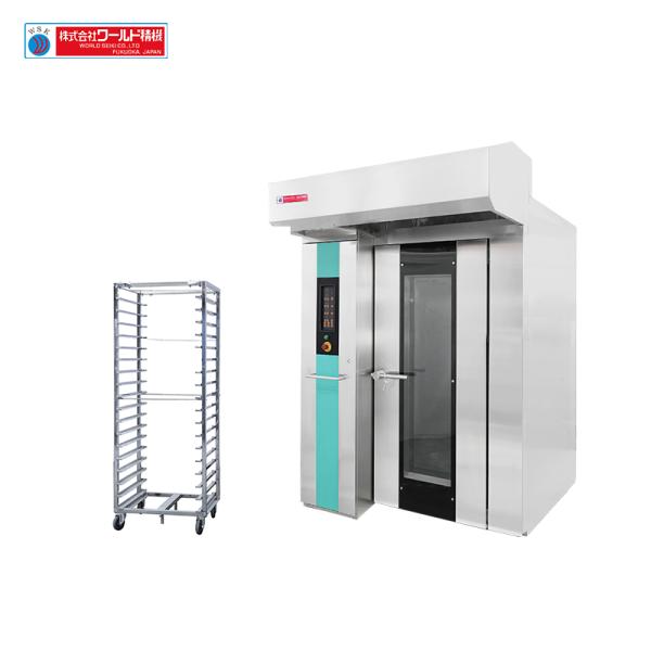 Gas Commercial Rack Oven 32 Trays Steel Stainless Professional Bread Oven OEM