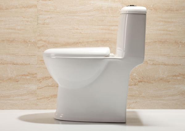 Anti bactéries de nettoyage facile de toilette en céramique confortable d'une seule pièce