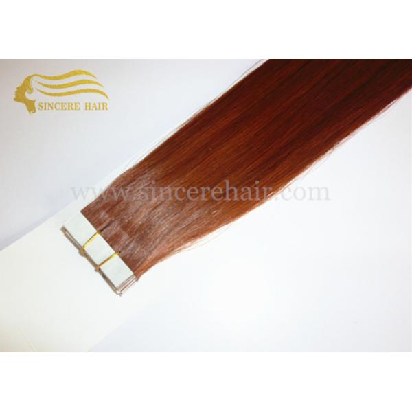 50 CM Remy Single Drawn Double Sided Glue Tape In Hair Extensions 2.5 G X 20 PCS for sale