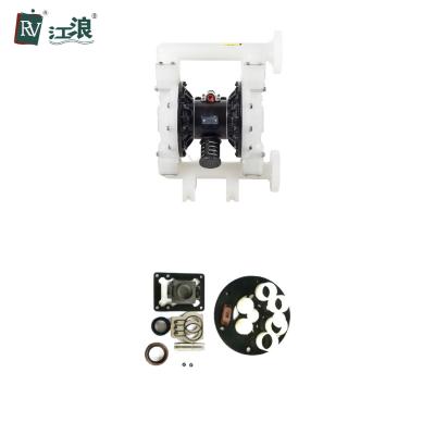 O gás químico pneumático da bomba de diafragma pôs o polipropileno 1-1/2” 340 Lpm