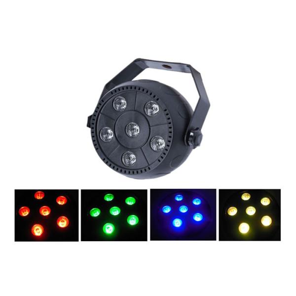 Mini led par slim led par 6x3W RGB 3in-1 Led par Auto / Sound Activate 0.25kg/pc USD3.55~3.95/pc