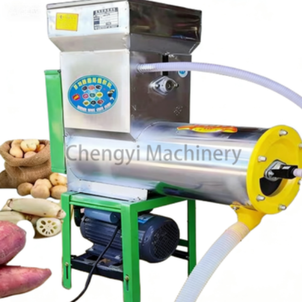 Cassava Starch Extraction Machine Root Tuber Separator High Speed Pulper