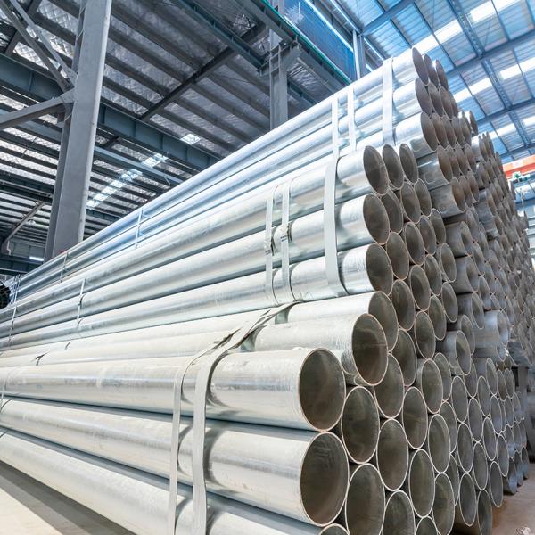 Direct Supply 1 1/2 3 4 Inch Hot Dipped Galvanized Steel Seamless Pipe Round Hot Rolled Galvanized Steel Pipe Tube