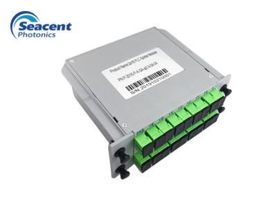 2x16 Cassette PLC Splitter Insertion Module For Fiber To The Home