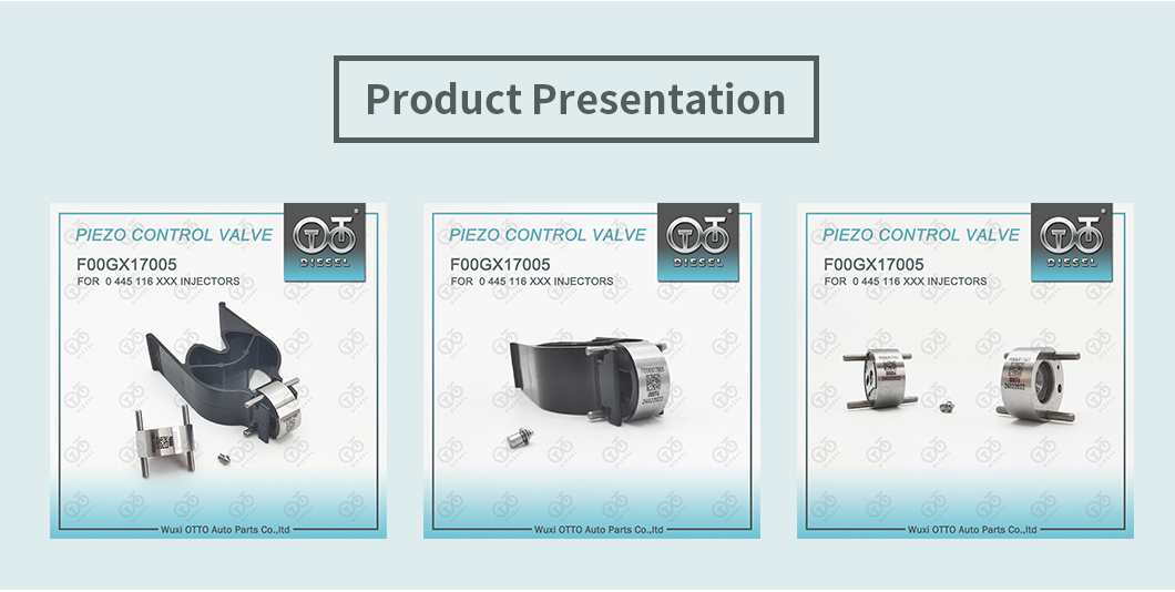Piezo клапан инжектора Bosch контроля F00GX17005 для 0445116 серий