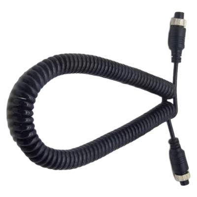OEM OEM Medical Wire Harness Spring Wire Cable M12 Aviation Female Connector Medical Device