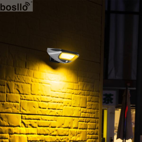 Наружные солнечные фонари Черный / Серебряный солнечный идеально подходит для промышленной