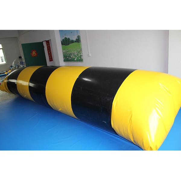 Water Catapult Blob Inflatable Water Blob Jump Red Blue Yellow