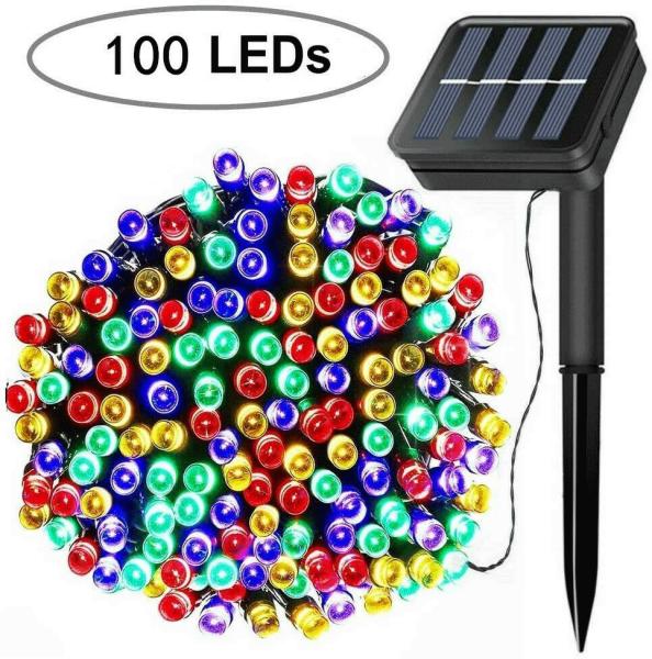 IP65 Solar Fairy Lights Outdoor Waterproof String Light 10m 2700k
