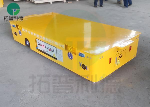 Heavy Duty Normal Steering Wheels Electric Trackless Transfer Carts