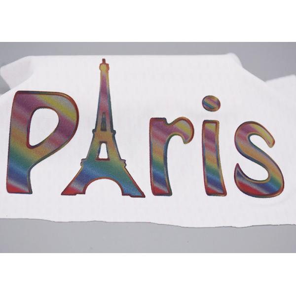 多彩な文字を入れるフィルムの熱伝達の衣類のラベルはカスタマイズした