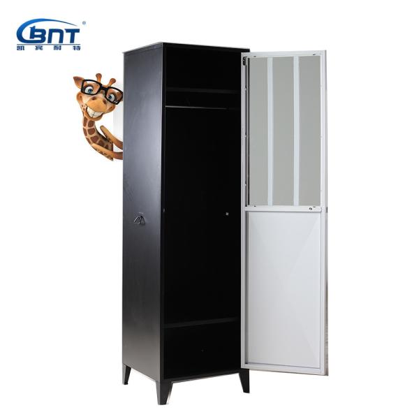 Knock Down Steel Wardrobe Metal Home Storage Furniture