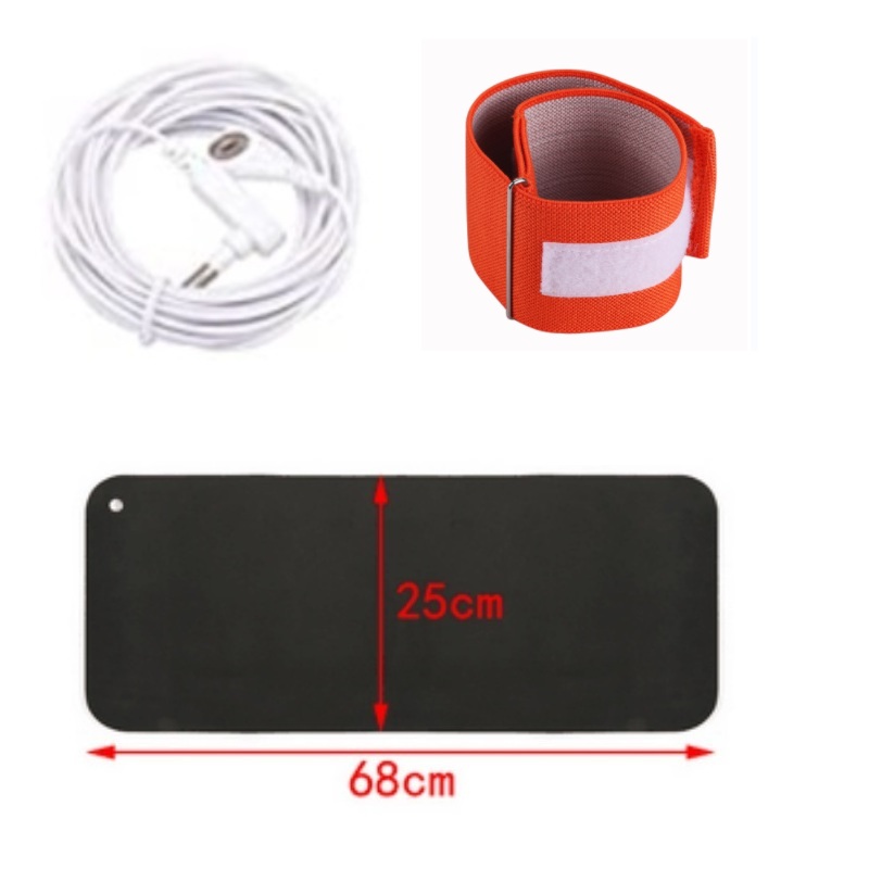 Anti-Static Wrist Strap for Cleanroom Grounding Wrist Brand Metal Polyester Connects to the Earth with Earthing Cord