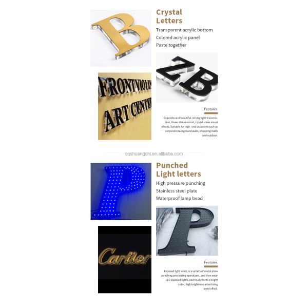 Высокая яркость светодиодный свет светодиодные лампы письма настенные знаки для наружных цифровых вывесок