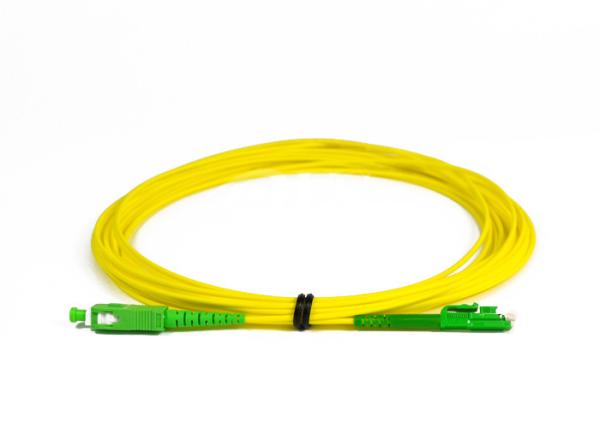 SC / APC -LX.5 / APC Simplex Fiber Optic Patch Cord for Access Network