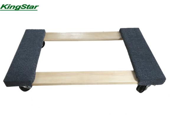 Hardwood Carpet Dolly Heavy Duty 1000 Pound Dolly With Black PP Wheel