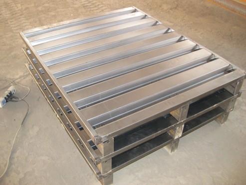 Heavy duty steel pallet for warehouse storage/logistic pallet/pallet for cold storage