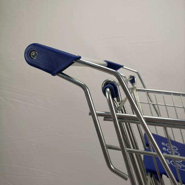 корзина супермаркета вагонетки покупок металла покрытия порошка цинка 125L