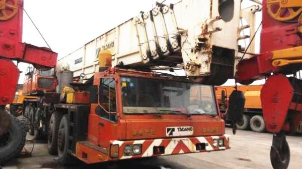 Used Mobile Crane boom truck crane Japanse Tadano crane 150ton construction crane (TG1500E