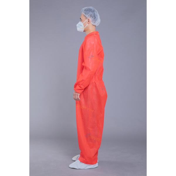 Liquid Resistant Personal Protective PP Non Woven Coverall