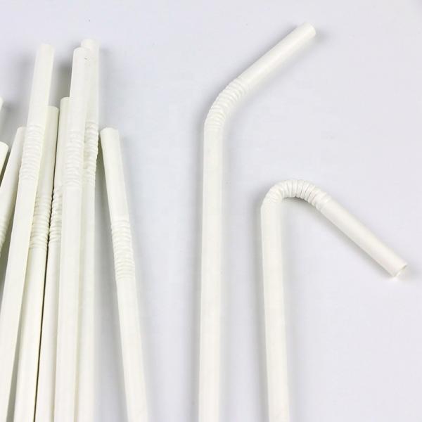 U Shape Paper Drinking Straws for Disposable in Eco-Friendly Food Beverage Stores